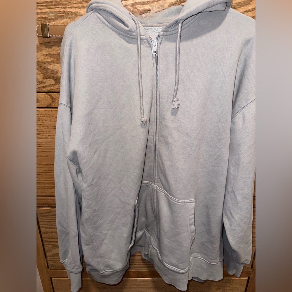TNA Cozy Fleece Boyfriend Zip Hoodie